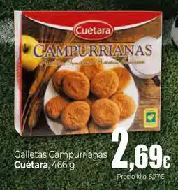 Unide Supermercados CUÉTARA Galletas Campurrianas oferta