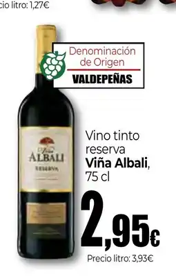 Unide Supermercados VIÑA ALBALI Vino tinto reserva oferta
