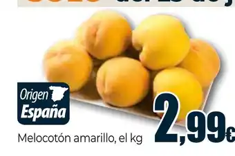 Unide Supermercados Melocotón amarillo oferta