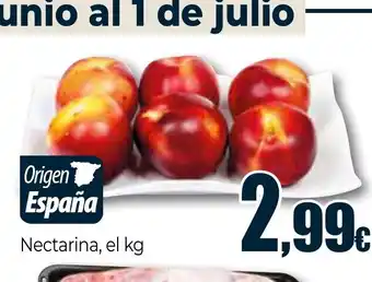 Unide Supermercados Nectarina oferta