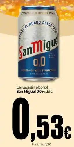 Unide Market SAN MIGUEL 0.0% Cerveza sin alcohol oferta