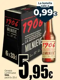 Unide Market 1906 Cerveza La Milnueve oferta