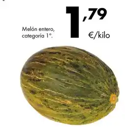 Supermercados Lupa Melón entero, oferta