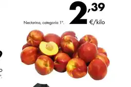 Supermercados Lupa Nectarina, categoría 1º oferta
