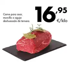Supermercados Lupa Carne para asar, morcillo o aguja deshuesada de ternera oferta