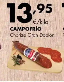 Supermercados Lupa CAMPOFRÍO Chorizo Gran Doblón oferta
