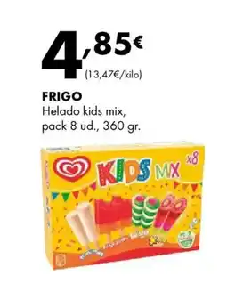 Supermercados Lupa FRIGO Helado kids mix oferta