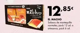 Supermercados Lupa EL MACHO Sobaos de mantequilla normales, pack 12 ud. o artesanos, pack 6 ud. oferta