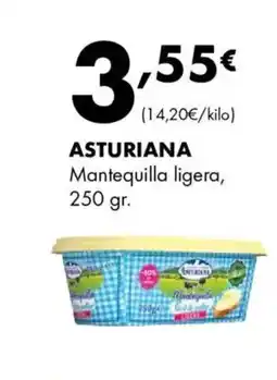 Supermercados Lupa ASTURIANA Mantequilla ligera oferta