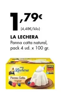 Supermercados Lupa LA LECHERA Panna cotta natural oferta