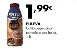 Supermercados Lupa PULEVA Café cappuccino cortado o con leche oferta