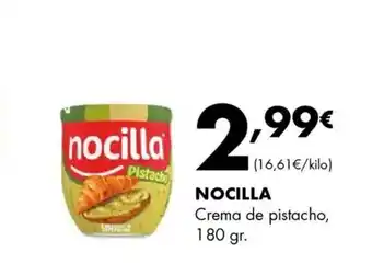 Supermercados Lupa NOCILLA Crema de pistacho oferta