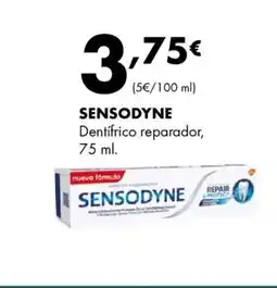 Supermercados Lupa SENSODYNE Dentifrico reparador oferta