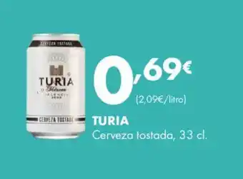 Supermercados Lupa TURIA Cerveza tostada oferta