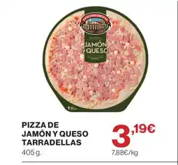 Supercor Pizza de jamón y queso tarradellas oferta
