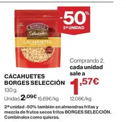 Supercor Cacahuetes borges selección oferta