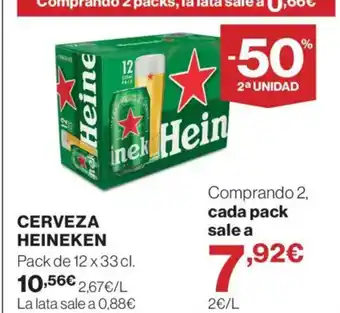 Supercor HEINEKEN Cerveza oferta
