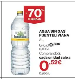 Supercor FUENTELIVIANA Agua sin gas oferta