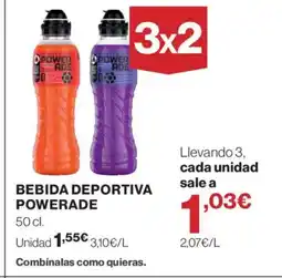Supercor POWERADE Bebida deportiva oferta