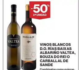 Supercor Vinos blancos d.o. rías baixas albariño valtea, bouza do reio carballal de sande oferta