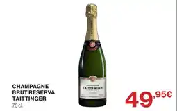 Supercor TAITTINGER Champagne brut reserva oferta