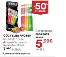 Supercor Cócteles frozen oferta