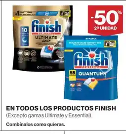 Supercor FINISH En todos los productos oferta