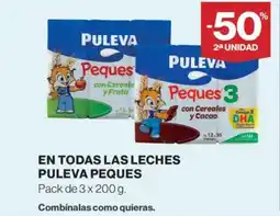 Supercor PULEVA PEQUES En todas las leches oferta