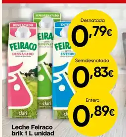 Cash FROIZ FEIRACO Leche oferta