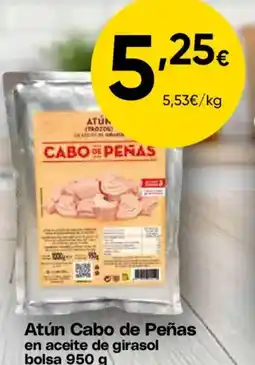 Cash FROIZ Atún Cabo de Peñas en aceite de girasol bolsa oferta