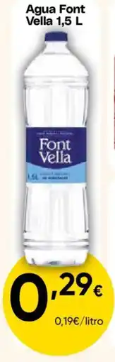 Cash FROIZ FONT VELLA Agua oferta