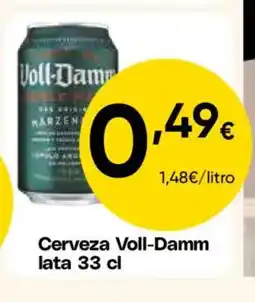 Cash FROIZ VOLL-DAMM Cerveza oferta