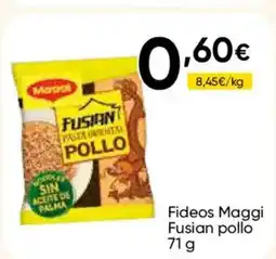 Cash FROIZ MAGGI Fideos Fusion pollo oferta