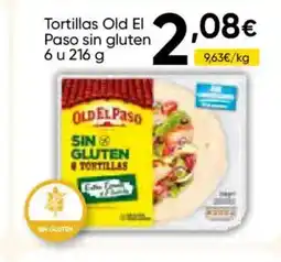 Cash FROIZ OLD EL PASO Tortillas sin gluten oferta