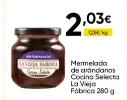 Cash FROIZ LA VIEJA FÁBRICA Mermelada de arándanos Cocina Selecta oferta