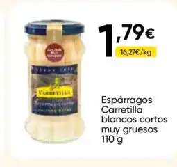 Cash FROIZ CARRETILLA Espárragos blancos cortos muy gruesos oferta