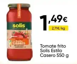 Cash FROIZ SOLIS Tomate frito Estilo Casero oferta