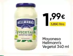 Cash FROIZ HELLMANN'S Mayonesa Vegetal oferta