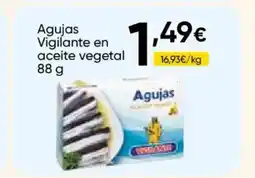 Cash FROIZ VIGILANTE Agujas en aceite vegetal oferta