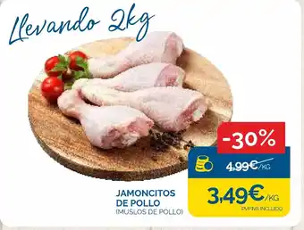 Cash Ecofamilia Jamoncitos de pollo (muslos de pollo) oferta