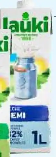 Cash Ecofamilia LAUKI Leche semidesnatada brick oferta