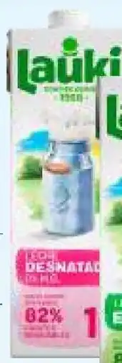 Cash Ecofamilia LAUKI Leche desnatada brick oferta