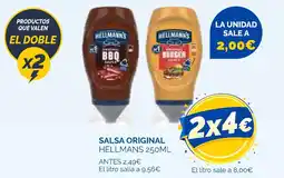 Cash Ecofamilia HELLMANS Salsa original oferta