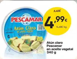 FROIZ PESCAMAR Atún claro en aceite vegetal oferta