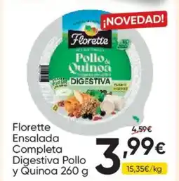 FROIZ FLORETTE Ensalada Completa Digestiva Pollo y Quinoa oferta