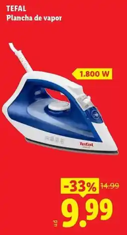 Ocine Tefal - plancha de vapor oferta