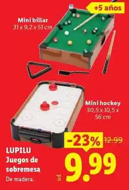 Ocine Lupilu - juegos de sobremesa oferta