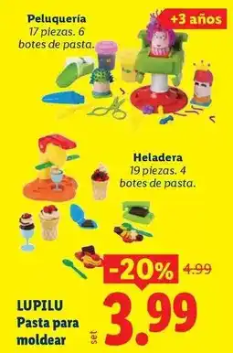 Ocine Lupilu - pasta para moldear oferta