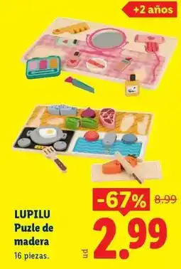 Ocine Lupilu - puzle de madera oferta