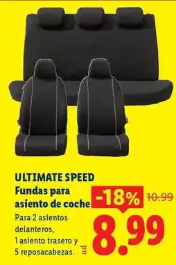 Ocine Ultimate speed - fundas para asiento de coche oferta